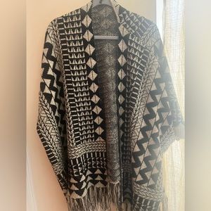 Womens sweater - cardigan/shall style